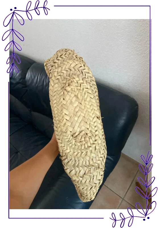 Gran bolso de mano, estilo paja espíritu, bohemio – photo 6
